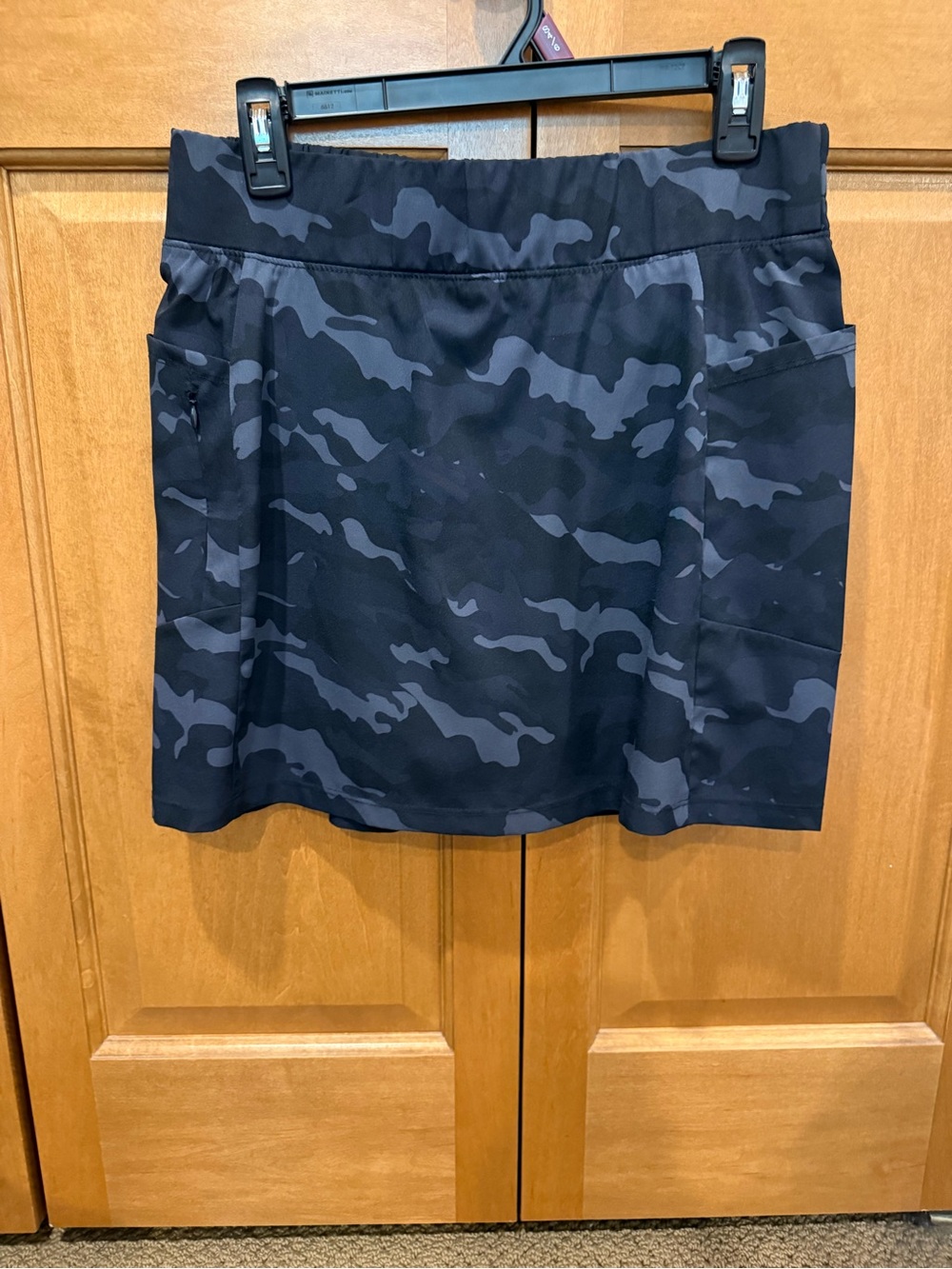 RBX Black & Gray Camo Mini Skirt